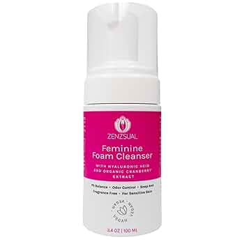 TBC cool gel ・wash foam・creamセット Amazon.com: ZENZSUAL Feminine Foam Cleanser with Hyaluronic